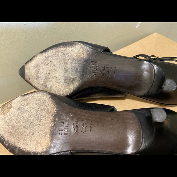 Stuart Weitzman kitten heel sling back - size 7.5 - Picture 4 of 6